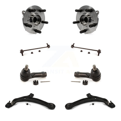 Bearing Lower Arm Outer Tie Rod Link Front Kit (8Pc) For 2011-2017 Honda Odyssey