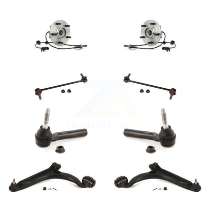 Bearing Lower Arm Outer Tie Rod Link Front Kit (8Pc) For 07-08 Chrysler Pacifica