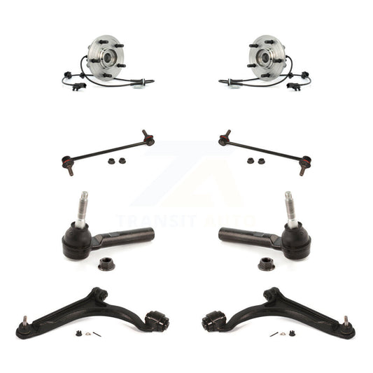 Bearing Lower Arm Outer Tie Rod Link Front Kit (8Pc) For 07-08 Chrysler Pacifica