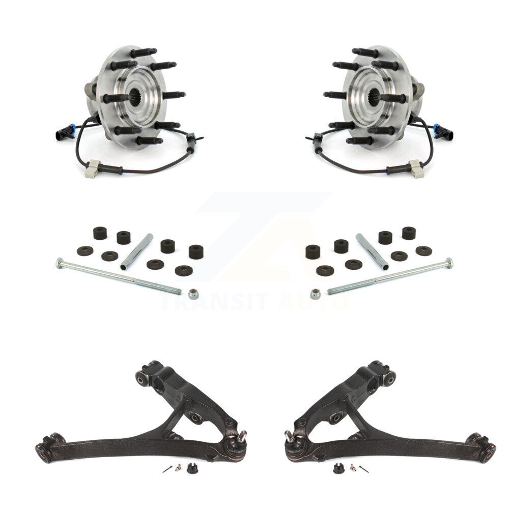 Bearing Lower Control Arm Link Front Kit For Chevrolet Silverado 1500 GMC Sierra