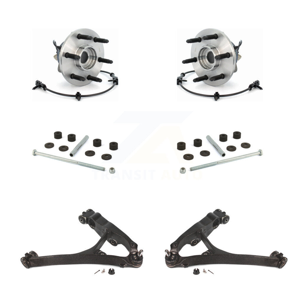 Bearing Lower Control Arm Link Front Kit For Chevrolet GMC Silverado 1500 Sierra