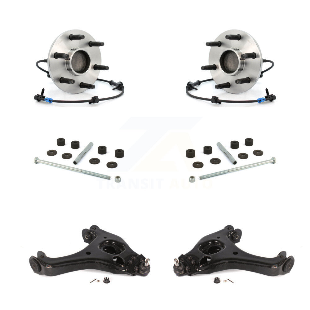 Bearing Lower Control Arm Link Front Kit For Chevrolet Silverado 1500 GMC Sierra