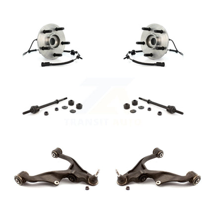 Hub Bearing Lower Control Arm with Ball Joint Link Front Kit For Dodge Ram 1500