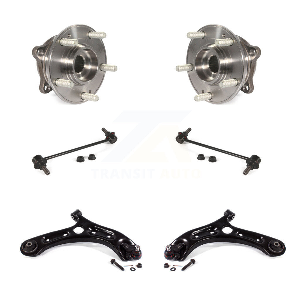 Bearing Lower Control Arm with BJ Link Front Kit For Hyundai Tucson Kia Sportage