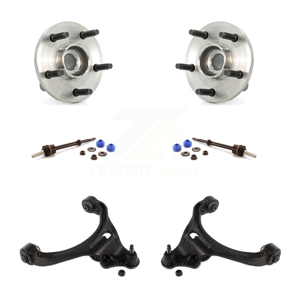 Hub Bearing Lower Control Arm Link Front Kit For Dodge Dakota Mitsubishi Raider