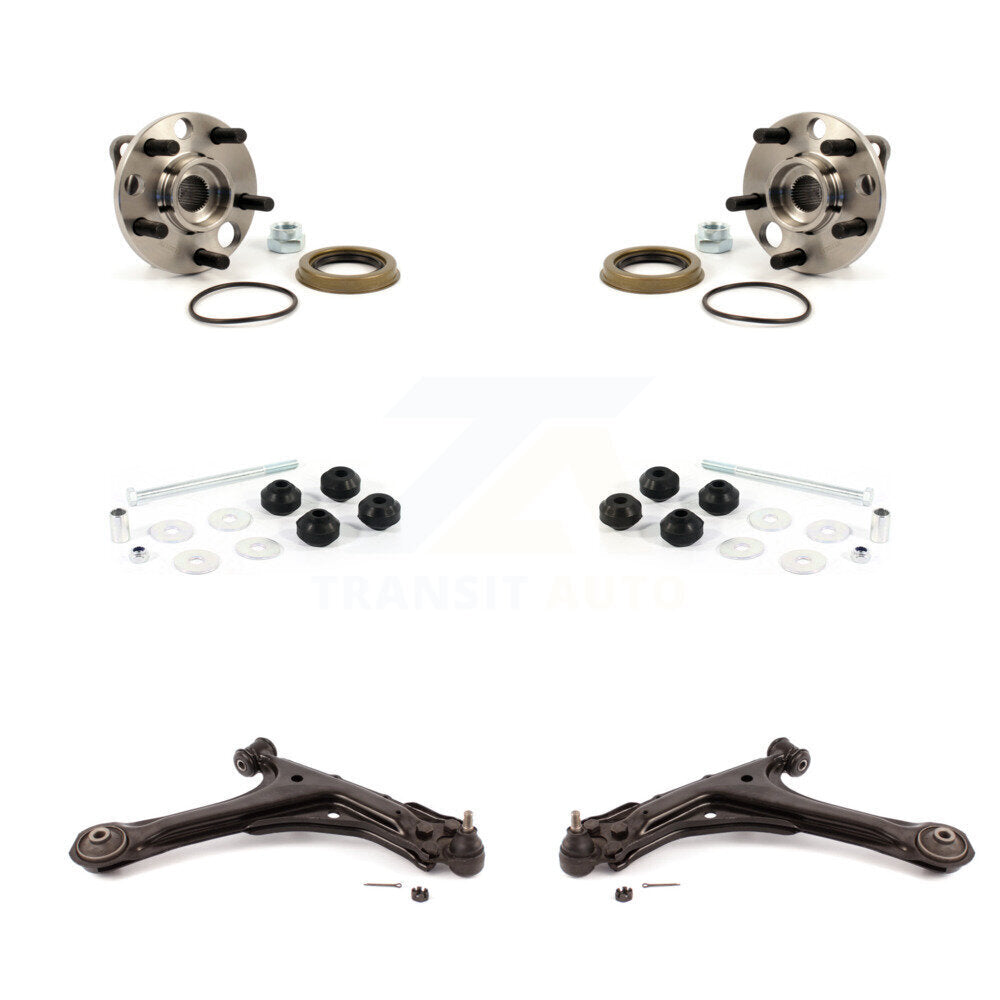 Bearing Lower Control Arm Link Front Kit For Chevrolet Cavalier Pontiac Sunfire