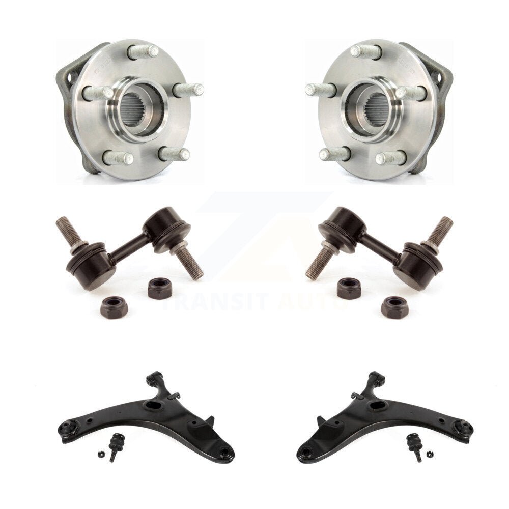 Bearing Lower Control Arm with BJ Link Front Kit For Subaru Forester Impreza WRX