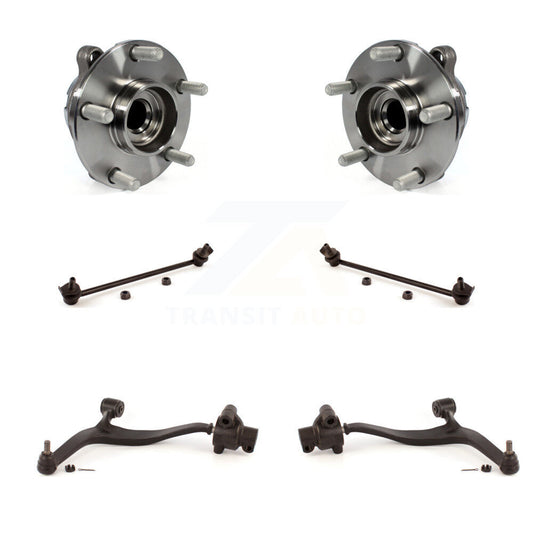 Bearing Lower Control Arm with BJ Link Front Kit For 2003-2008 INFINITI FX35 RWD