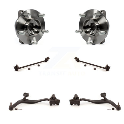 Hub Bearing Lower Control Arm & Link Front Kit For 2003-2008 INFINITI FX35 FX45