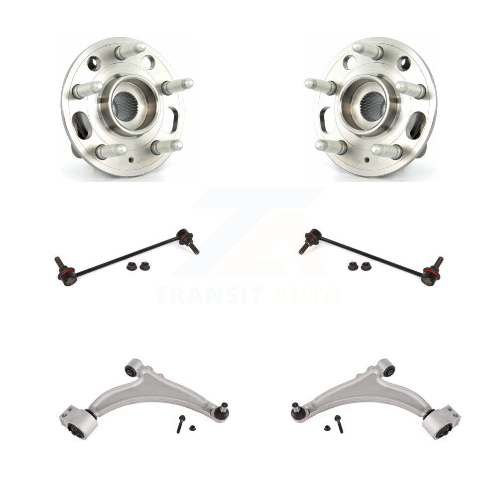 Bearing Lower Control Arm w/ Ball Joint Link Front Kit For Buick LaCrosse Regal