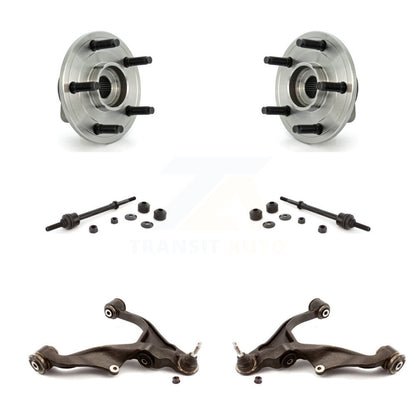 Bearing Lower Control Arm & Link Front Kit For Dodge Ram 1500 With 5 Lug Wheels