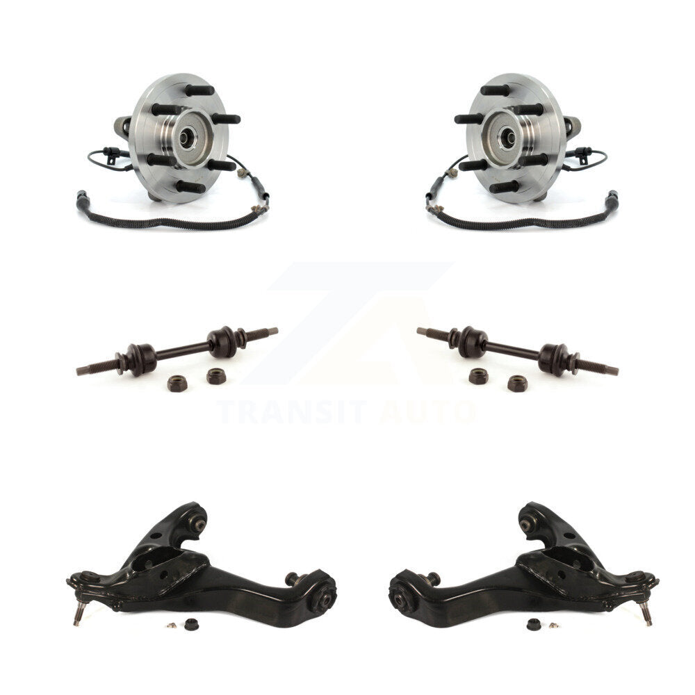 Bearing Lower Control Arm with Ball Joint Sway Bar Link Front Kit For Ford F-150