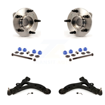 Hub Bearing Lower Control Arm Link Front Kit For Buick Rendezvous Pontiac Aztek