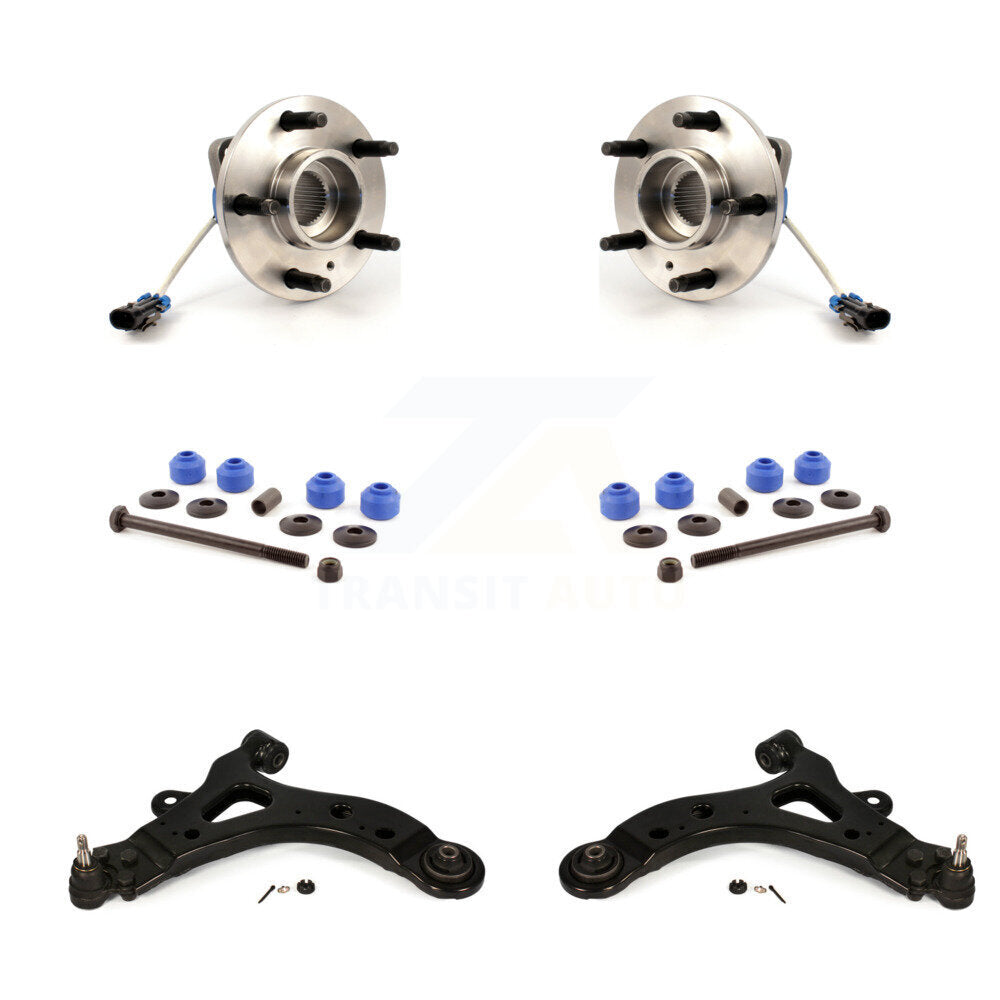 Bearing Lower Control Arm & Link Front Kit For Buick Rendezvous Pontiac Montana