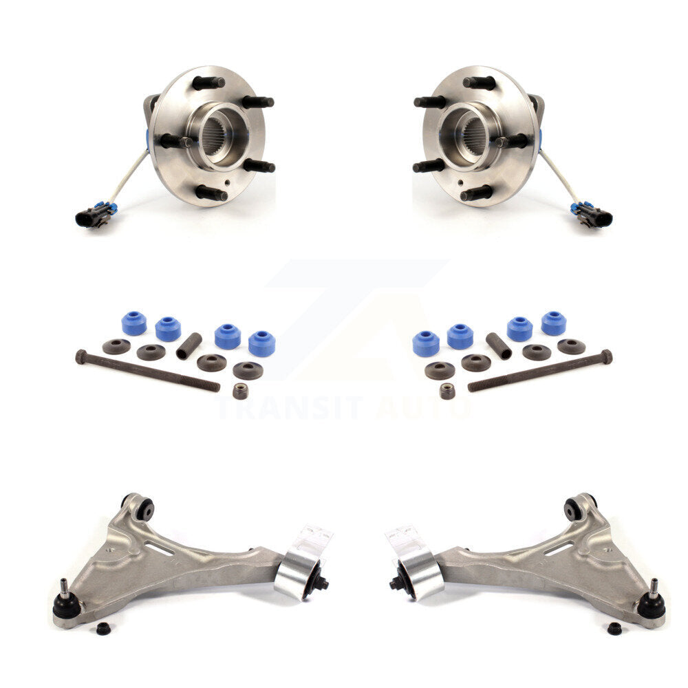 Bearing Lower Control Arm with BJ Link Front Kit For Buick Lucerne Cadillac DTS