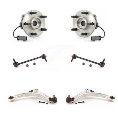 Hub Bearing Lower Control Arm with Ball Joint & Link Front Kit For Chevrolet HHR