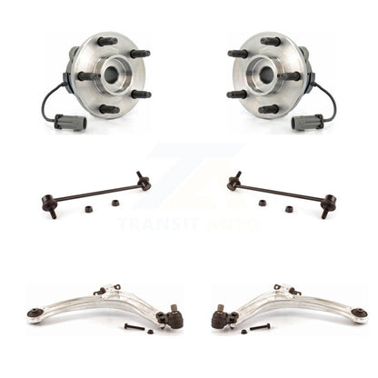 Hub Bearing Lower Control Arm with Ball Joint & Link Front Kit For Chevrolet HHR