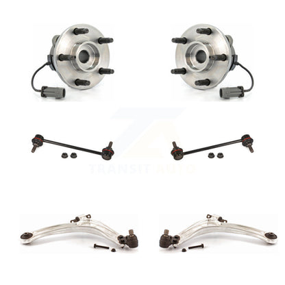 Hub Bearing Lower Control Arm with Ball Joint & Link Front Kit For Chevrolet HHR