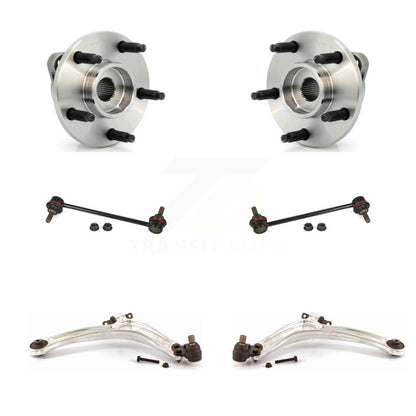 Hub Bearing Lower Control Arm Link Front Kit For 2006-2007 Chevrolet HHR Non-ABS