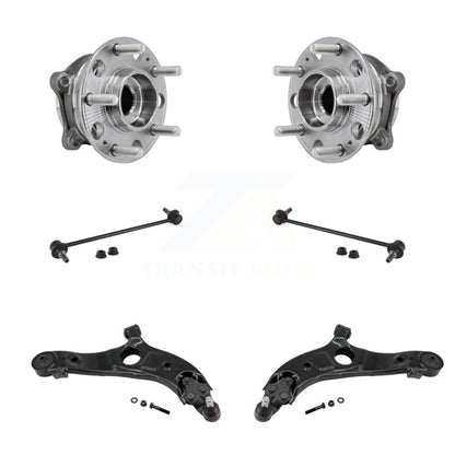 Bearing Lower Control Arm w/ Ball Joint Link Front Kit For 2019 Hyundai Santa Fe