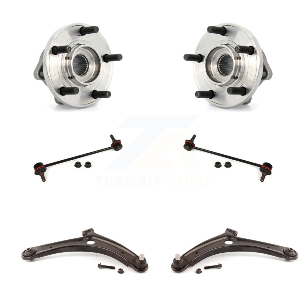 Bearing Lower Control Arm with Ball Joint Link Front Kit For 2009 Dodge Caliber