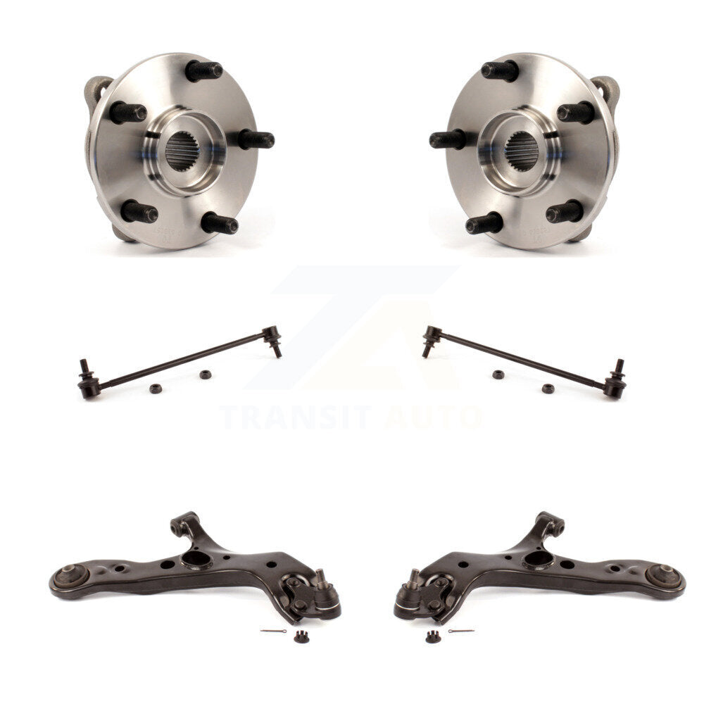Hub Bearing Lower Control Arm with Ball Joint And Link Front Kit For Toyota RAV4