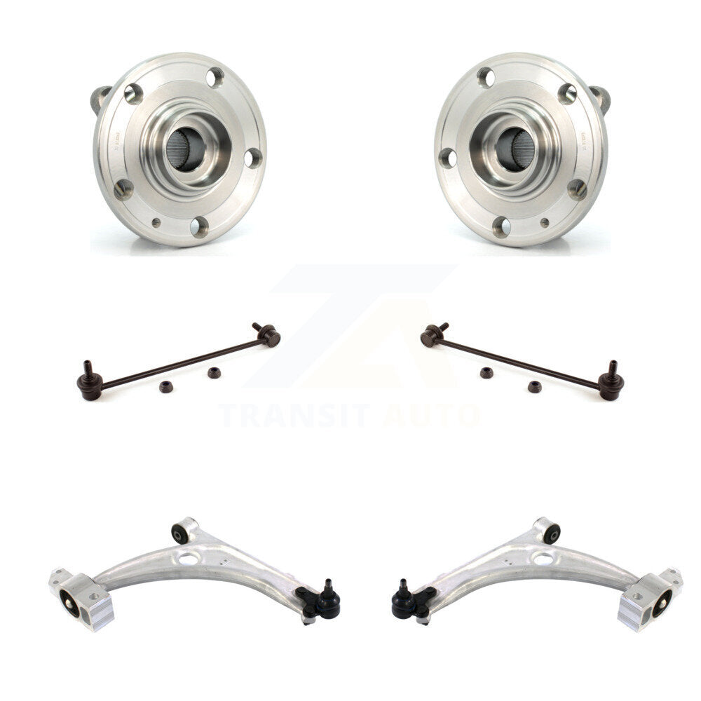 Bearing Lower Control Arm with BJ Link Front Kit For Volkswagen Passat CC Tiguan