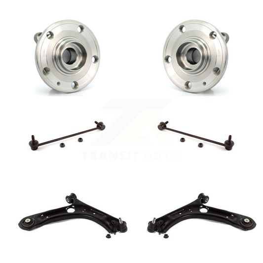 Bearing Lower Control Arm with Ball Joint & Link Front Kit For Volkswagen Jetta