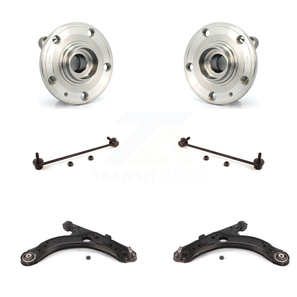 Bearing Lower Control Arm Link Front Kit For 2006 Volkswagen Jetta A5 body code
