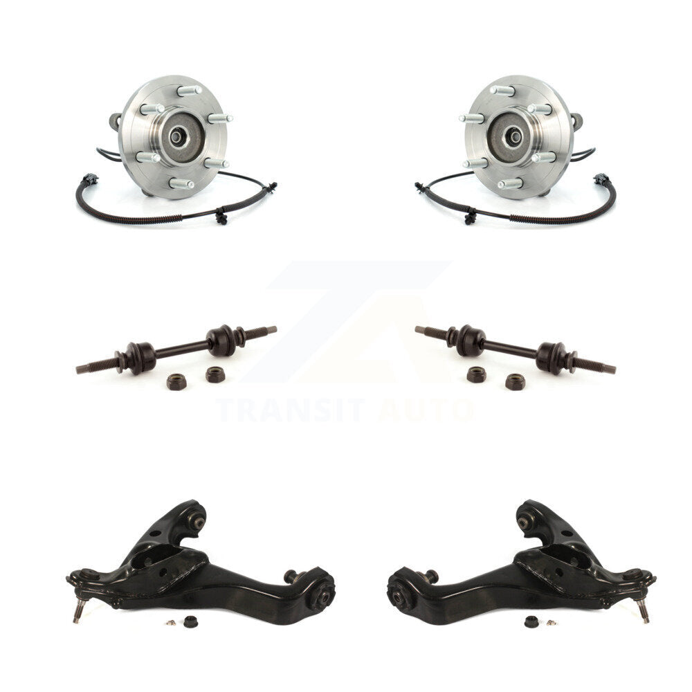 Bearing Lower Control Arm with Ball Joint Sway Bar Link Front Kit For Ford F-150