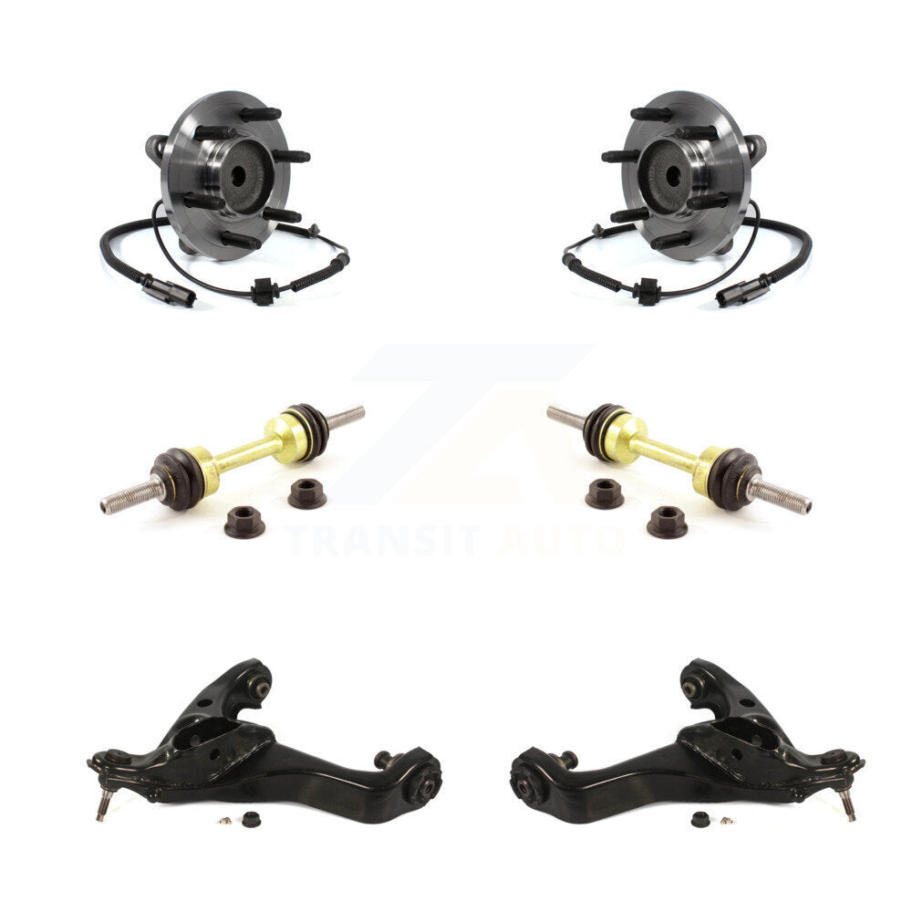 Hub Bearing Lower Control Arm & Link Front Kit For Ford F-150 Expedition Lincoln
