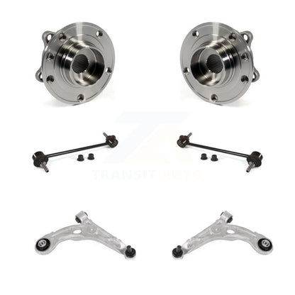 Hub Bearing Lower Control Arm with Ball Joint & Link Front Kit For Chrysler 200