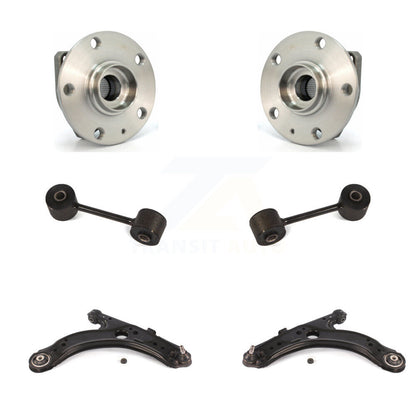 Bearing Lower Control Arm & Link Front Kit For Volkswagen Golf City With 2 Holes