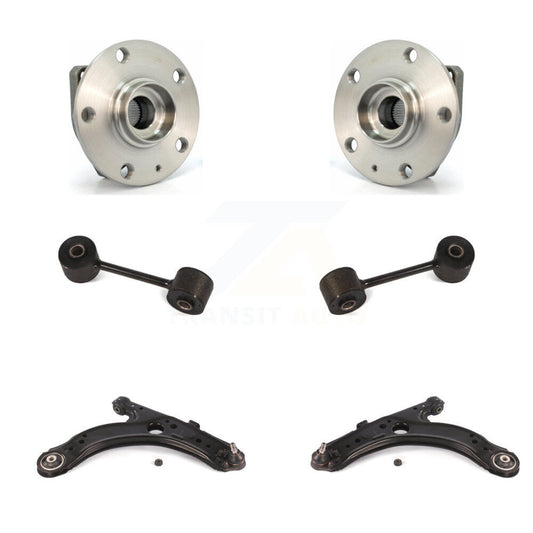 Bearing Lower Control Arm & Link Front Kit For Volkswagen Golf City With 2 Holes