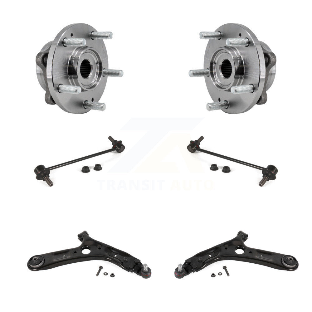 Bearing Lower Control Arm with Ball Joint Link Front Kit For 2017-2019 Kia Soul