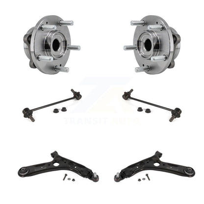 Bearing Lower Control Arm with Ball Joint Link Front Kit For 2017-2019 Kia Soul