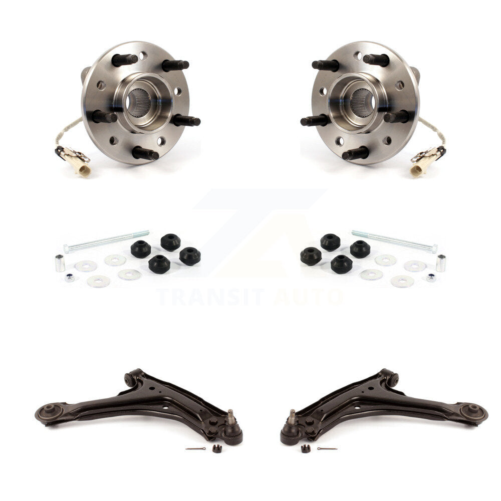 Bearing Lower Control Arm & Link Front Kit For Pontiac Grand Am Chevrolet Malibu