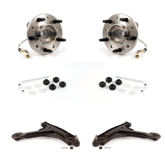 Bearing Lower Control Arm & Link Front Kit For Pontiac Grand Am Chevrolet Malibu