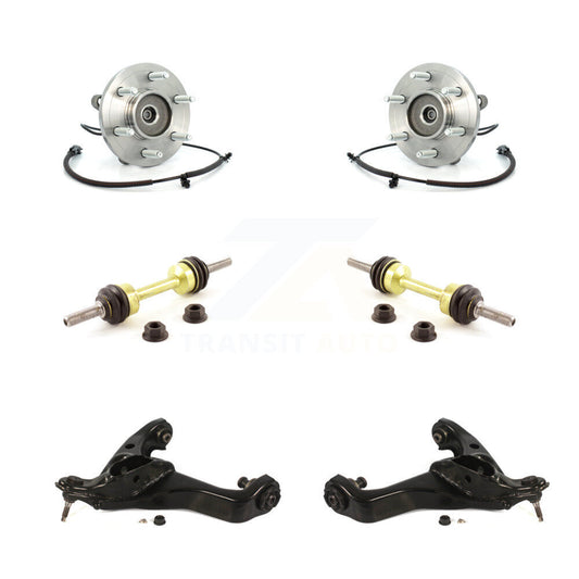 Bearing Lower Control Arm & Link Front Kit For Ford Expedition Lincoln Navigator