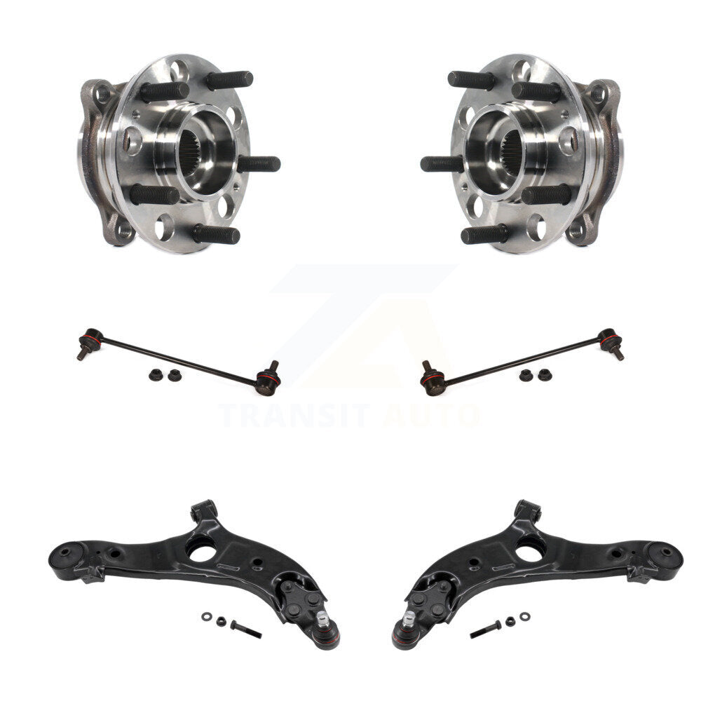 Bearing Lower Control Arm with BJ & Link Front Kit For Hyundai Santa Fe Sport XL
