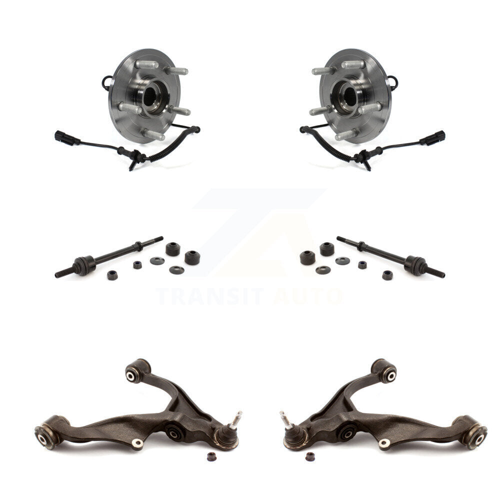 Bearing Lower Control Arm w/ Ball Joint Link Front Kit For Ram 1500 Classic 4WD