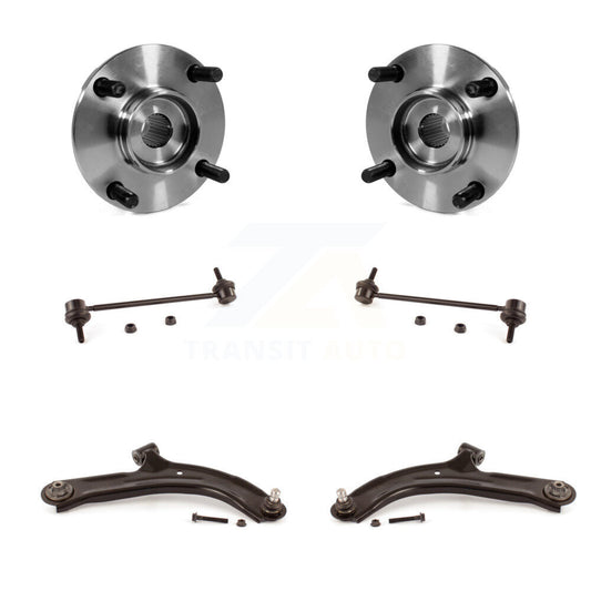 Bearing Lower Control Arm with Ball Joint & Link Front Kit For Nissan Versa Cube