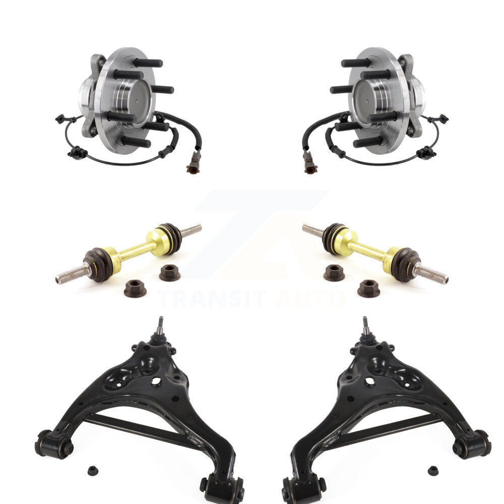 Hub Bearing Lower Control Arm & Link Front Kit For Ford F-150 Expedition Lincoln