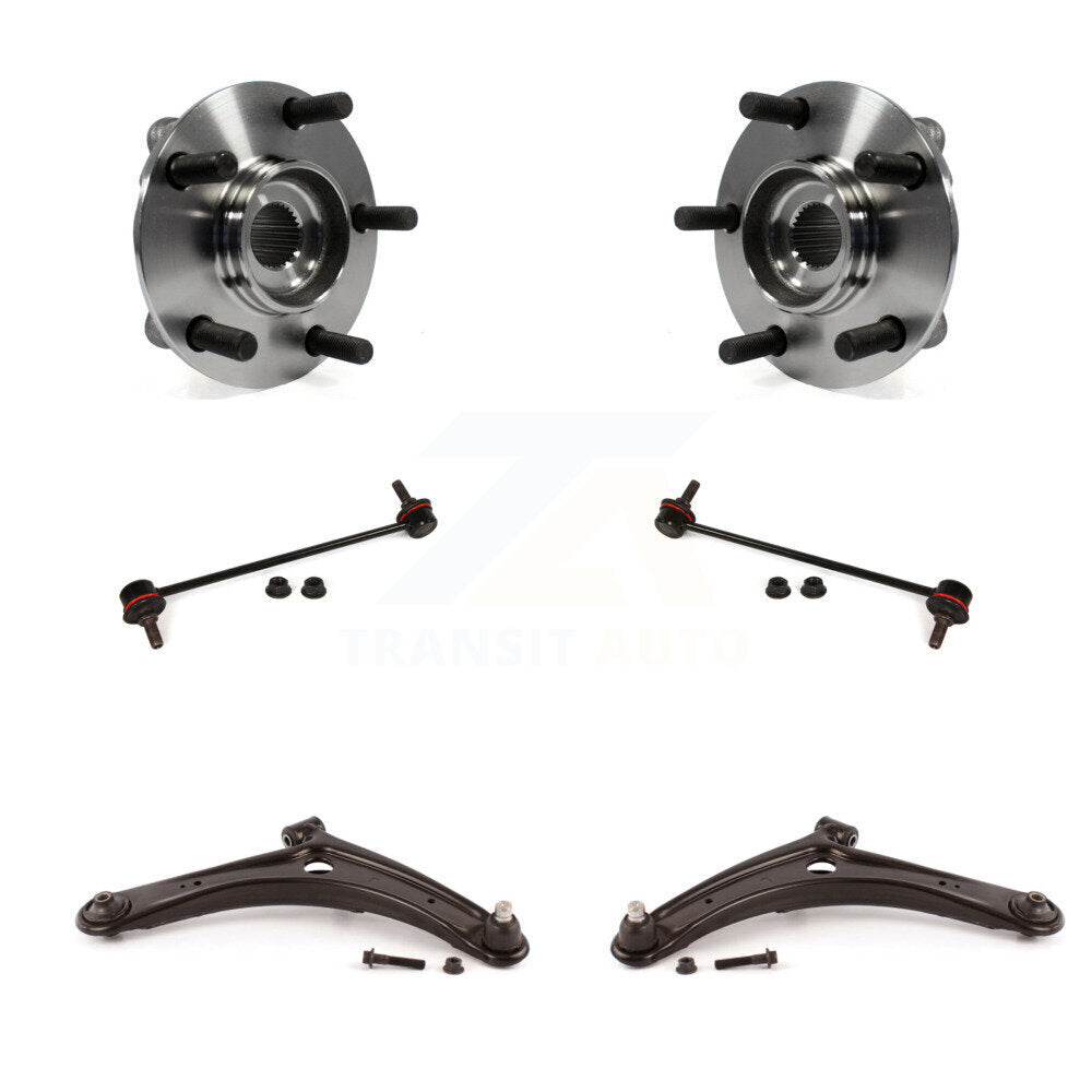 Bearing Lower Control Arm with Ball Joint & Link Front Kit For Mitsubishi Lancer