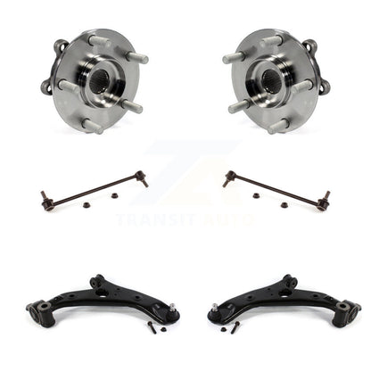 Hub Bearing Lower Control Arm with Ball Joint & Link Front Kit For Mazda CX-5 6