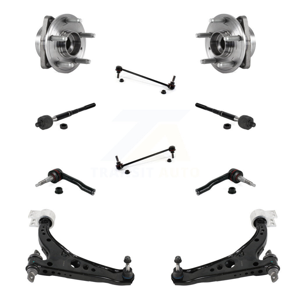 Bearing Lower Arm Outer Inner Tie Rod Link Front Kit (10Pc) For Chevrolet Cruze