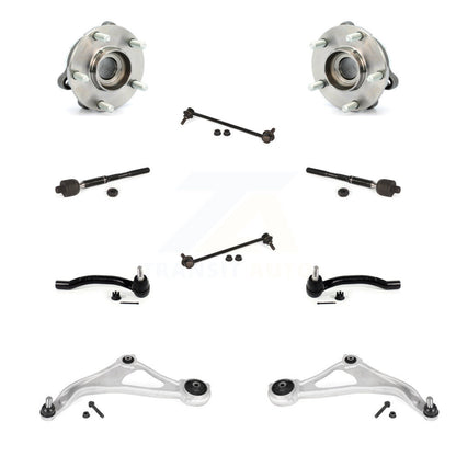 Bearing Lower Arm Outer Inner Tie Rod & Link Front Kit (10Pc) For Nissan Altima