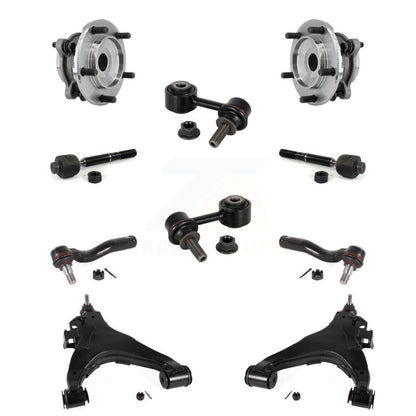 Bearing Lower Control Arm Outer Inner Tie Rod & Link Front Kit (10Pc) For Toyota
