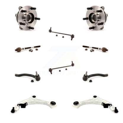 Bearing Lower Control Arm Outer Inner Tie Rod & Link Front Kit For Nissan Murano