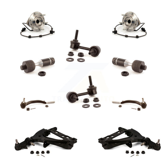 Bearing Lower Arm Outer Inner Tie Rod Link Front Kit (10Pc) For GMC Chevrolet XL